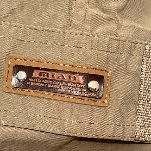 Mian Classic Collection Elasticated waist Cargo Short/Pants Size M Army Green - Picture 2 of 7